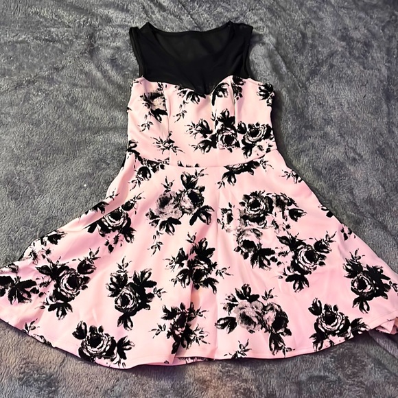 trixxi skater dress Trixxi Juniors Trixxi Tie Strap Skater Dress